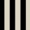 Papier peint panoramique Mono Stripe House of Hackney Off-Black / Oyster 1-WA-MON-DI-BLK-STR