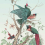 Carta da parati panoramica Oiseau de Paradis Droit Edmond Petit Poudre RM147-01
