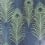 Carta da parati Peacock Matthew Williamson Night Blue W6541-01