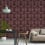 Hyacinth Panel House of Hackney Mulberry 1-WA-HYA-DI-MUL-XXX