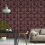 Panoramatapete Hyacinth House of Hackney Mulberry 1-WA-HYA-DI-MUL-XXX