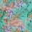 Flamingo Club Wallpaper Matthew Williamson Jade/Lavender/Coral W6800-01