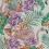 Papier peint Flamingo Club Matthew Williamson Ivory/Fuchsia/Coral W6800-03