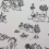 Zanskar Wallpaper Matthew Williamson Taupe/Duck Egg W6951-04