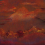 Papier peint panoramique Etne Tres Tintas Barcelona Rouge GA-M3520-1