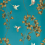 Amazilia Wallpaper Harlequin Teal/Gold HTEW112604