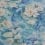 Tapete Water Lily Matthew Williamson Azure blue W7148-01