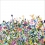 Papeles pintados panorámico May Meadow Rebel Walls Multicolore FR14531-6