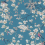 Carta da parati Massingberd Blossom Little Greene Deep blue massingberd-blossom-deep-blue