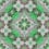 Mosaïque Wallpaper Curious Collections Vert CC_MLE_1003_G