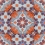 Papel pintado mosaico Curious Collections Orange CC_MLE_1003_P