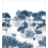 Papier peint panoramique Dune Bleu Isidore Leroy 300x330 cm - 6 lés - complet 06242006 et 06242007