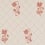 Papier peint Berkeley Sprig Colefax and Fowler Red W7010-05