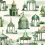 Follies Wallpaper Mulberry Emerald FG093.S16