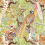 Carta da parati Game Birds II Mulberry Multi FG101.Y101