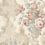 Carta da parati Floral Rococo Mulberry Lovat Red FG103.R114