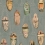 Babouches Wallpaper Mulberry Teal FG096.R11