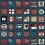 Naval Ensigns Wallpaper Mulberry Indigo Red FG099.G103