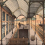 Carta da parati panoramica Gare de Chemin de Fer Maison Images d'Epinal 400x300 cm - 6 lés Gare Chemin de Fer-400x300