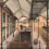 Gare de Chemin de Fer Panel Maison Images d'Epinal 400x300 cm - 6 lés Gare Chemin de Fer-400x300