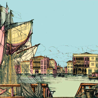 Papier peint panoramique Décor Vénitien