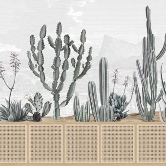 Rose Hill et cannage Panel