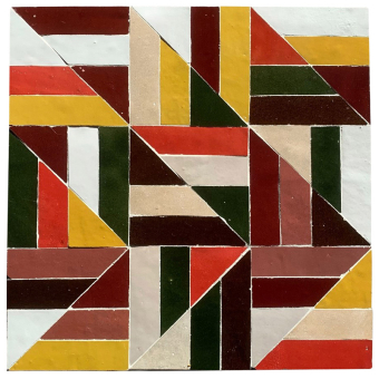 Mosaico Fez Multicolore De Tegel