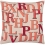 Alphabet Parchment Cushion John Derian Parchment CCJD5063
