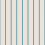 Petal Stripe Wallpaper Farrow and Ball Lapis BP2418