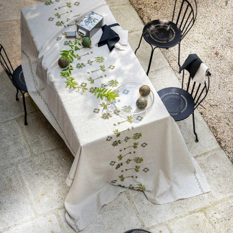 Barbade Tablecloth 170x170 cm Alexandre Turpault