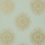 Papier peint Bahia Thibaut Metallic Gold/Aqua T35144