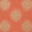 Papier peint Bahia Thibaut Metallic Gold/Coral T35146