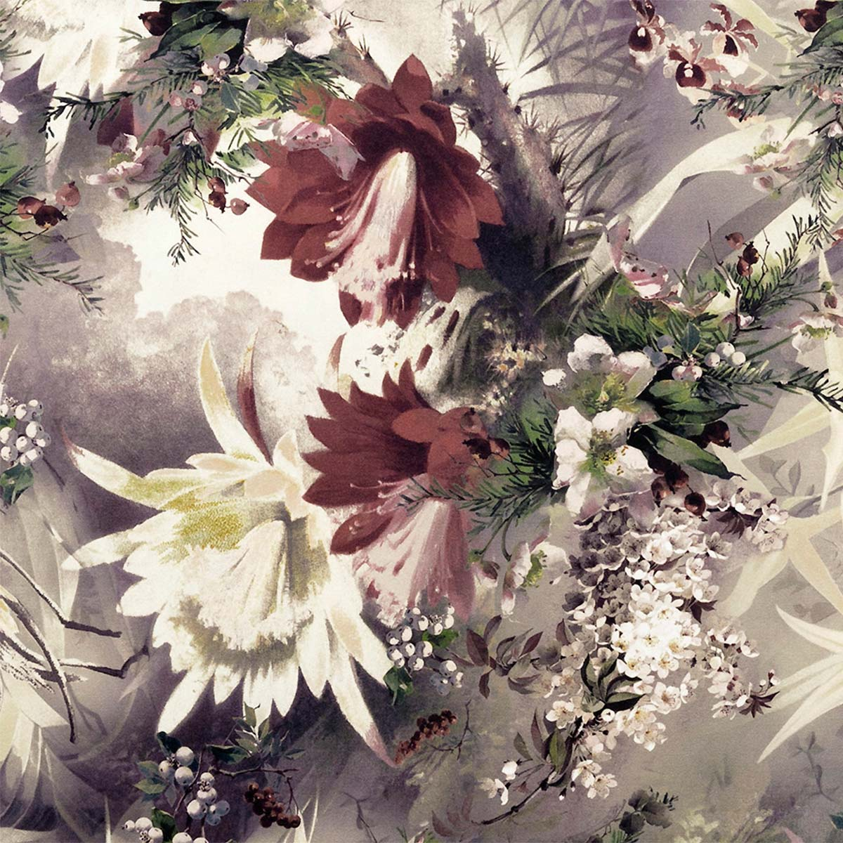 Jean Paul GAULTIER フラワー柄フード付き ジャケット Flower Power Outdoor Fabric - Jean Paul Gaultier