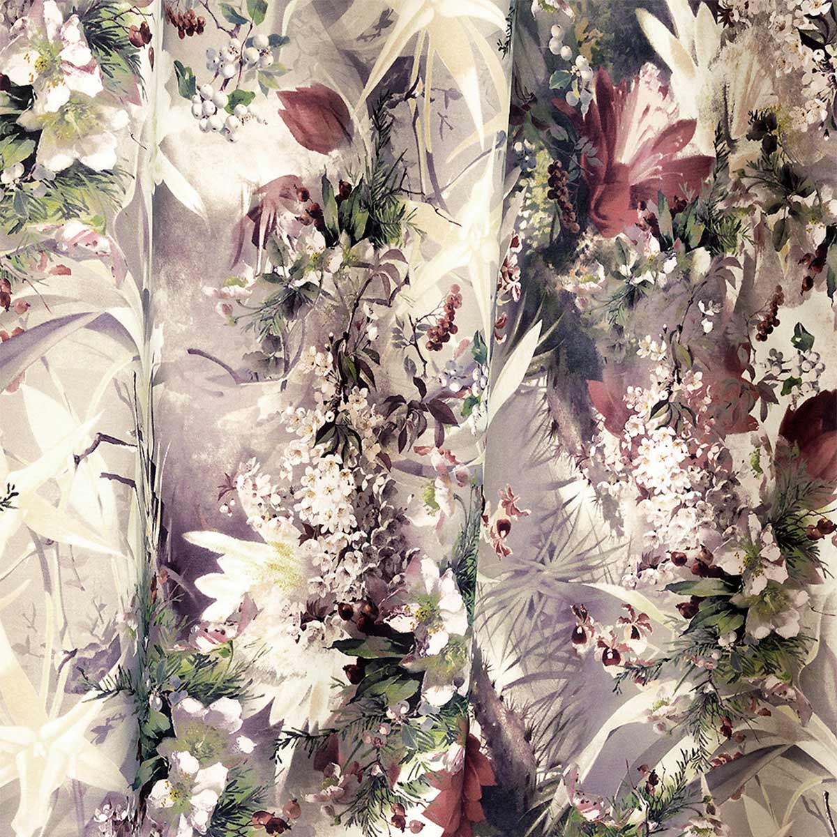 Flower Power Outdoor Fabric - Jean Paul Gaultier