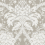 French Artichoke Damask Wallpaper York Wallcoverings Mink DM4952