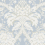 Tapete French Artichoke Damask York Wallcoverings Periwinkle DM4955