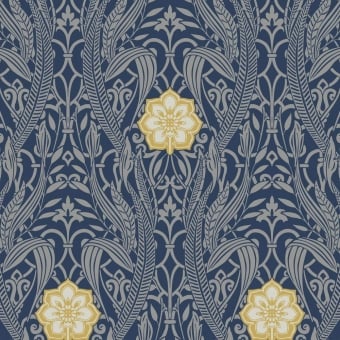 Gatsby Damask Wallpaper