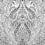 Papier peint panoramique Jaipur Paisley Damask York Wallcoverings Black White DM4911M