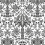 Carta da parati Palmetto Palm Damask York Wallcoverings Black DM5014