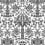 Papel pintado Palmetto Palm Damask York Wallcoverings Black DM5014