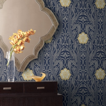 Gatsby Damask Wallpaper