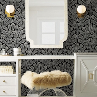 Papier peint Shell Damask