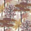 Carta da parati Marakanda Casamance Blanc bois de rose 75380202