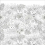 Papeles pintados panorámico Ombelles Isidore Leroy Gris 6246303