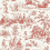 Papel pintado Bucolic Toile Coordonné Coral A00035