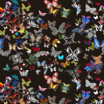 Samt Butterfly Parade Oscuro Christian Lacroix