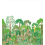 Papeles pintados panorámico Isio Bajii Isidore Leroy 300x330 cm - 6 tiras - completo 6247101 et 6247103