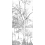 Papeles pintados Nunavut grisaille Isidore Leroy 150x330 cm - 3 tiras - Parte A  6246613