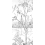 Papeles pintados Nunavut grisaille Isidore Leroy 150x330 cm - 3 tiras - Parte B 6246615