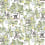 Papier peint L&eacute;muriens Isidore Leroy Naturel Lémuriens - Naturel